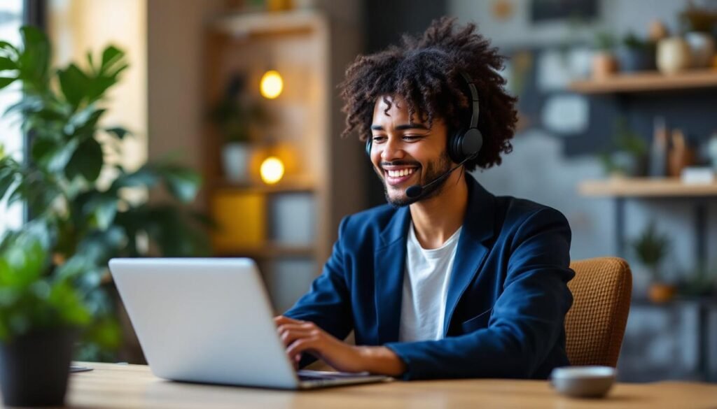 Os sistemas modernos de atendimento não só identificam palavras e intenções, mas entendem emoções presentes na conversa. A análise de sentimentos, combinada com processamento de linguagem natural, detecta se o cliente está frustrado, satisfeito ou indeciso em tempo real.