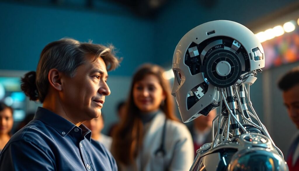 A transformação não é só tecnológica, mas também social e ética. Nos próximos anos, veremos uma convivência cada vez mais próxima entre pessoas e máquinas, com desafios e oportunidades em equilíbrio.