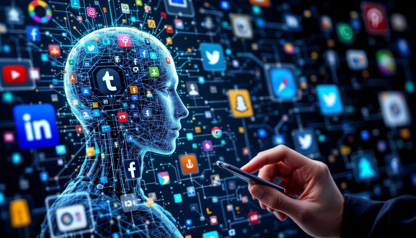Ferramentas de IA para redes sociais em 2025: agilize agendamento, textos e criação visual