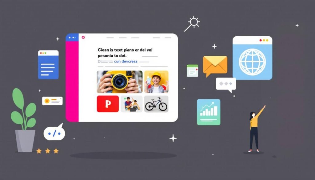 As plataformas de IA modernas vão além do texto. Elas também automatizam a criação de imagens, banners e vídeos personalizados, adaptando cada elemento visual para públicos diferentes. Com milhares de variações possíveis, fica mais fácil testar e ajustar formatos que realmente convertem.